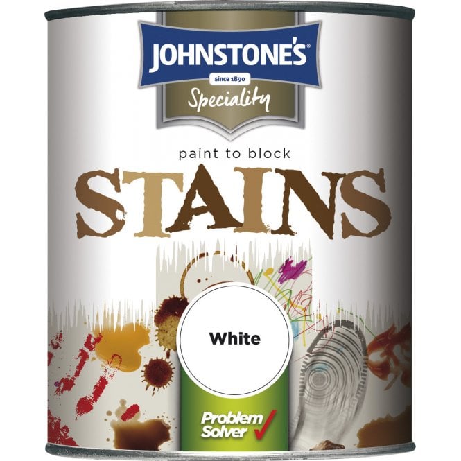 Paint To Block Stains White - Johnstone's Speciality Paint