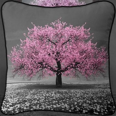 Pink Cherry Tree Large Cushion from SHH