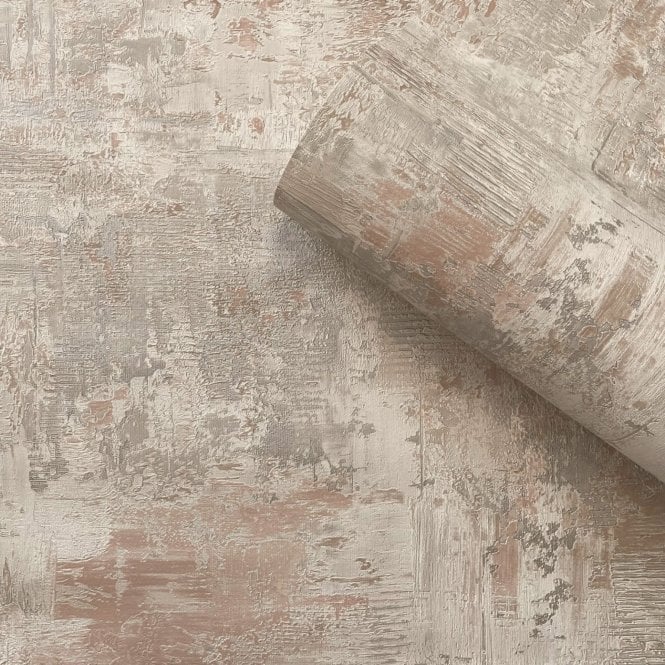 Plaster Texture Wallpaper Beige / Plaster by Belgravia Décor GB 9020