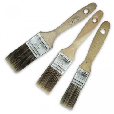 Precision Brush Set 25mm/38mm/50mm from Pioneer Brush Co