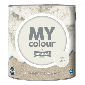 New Chalk Durable Matt Emulsion - MY Colour by Johnstones Paint