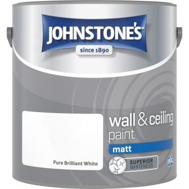 Pure Brilliant White Johnstones Paint Can