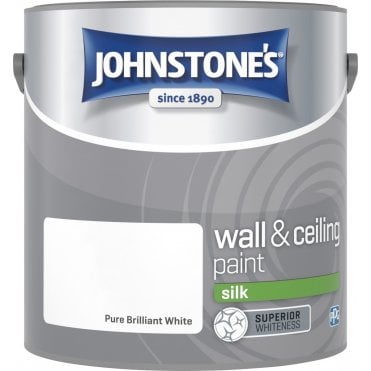 Pure Brilliant White Silk Emulsion Paint