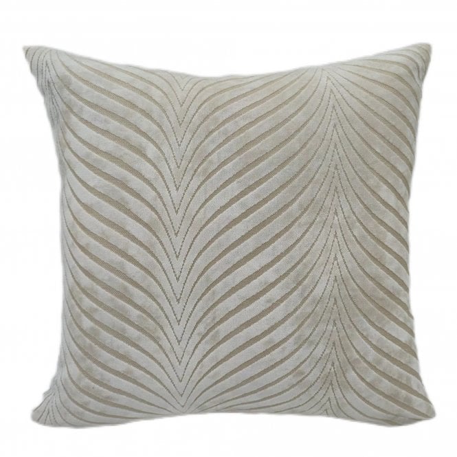 Rada Ivory Textured 43cm Square Cushion from Malini