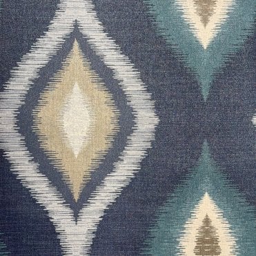 SAMPLE - Amira Navy Wallpaper by Belgravia Decor 3740