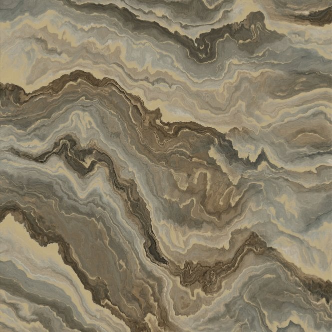 SAMPLE - Arabella Marble Greige Wallpaper by Sartoria 7876