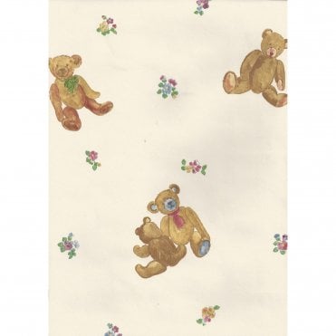 SAMPLE - Bear, Bear & Bear Simplex Wallpaper 649701