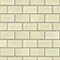 SAMPLE - Beaux Arts 2 Subway Tile Effect Green Wallpaper by design id BA220103