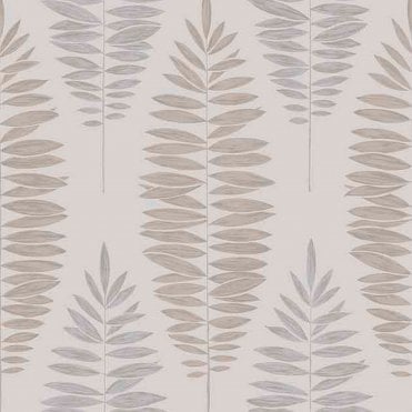 SAMPLE - Boutique Lucia Beige Wallpaper by Graham & Brown 104145