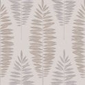 SAMPLE - Boutique Lucia Beige Wallpaper by Graham & Brown 104145