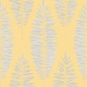 SAMPLE - Boutique Lucia Yellow Wallpaper by Graham & Brown 104144