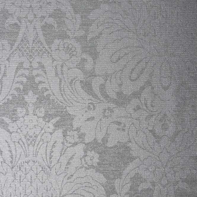 SAMPLE - Boutique Vogue Dove Grey Wallpaper by Graham & Brown 106678