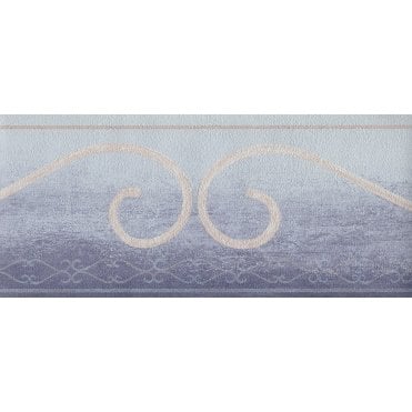 SAMPLE - Callisto Ombre Scroll Purple Border by Ideco 23101
