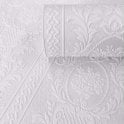 SAMPLE - Cameo Stripe White Blown Vinyl Wallpaper by A.S. Creation 2616-18