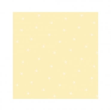 SAMPLE - Carousel Stars Wallpaper Yellow / White by Decorline DL21110