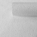 SAMPLE - Cracked Ice Textured White Blown Vinyl Wallpaper by A.S. Creation 2829-10
