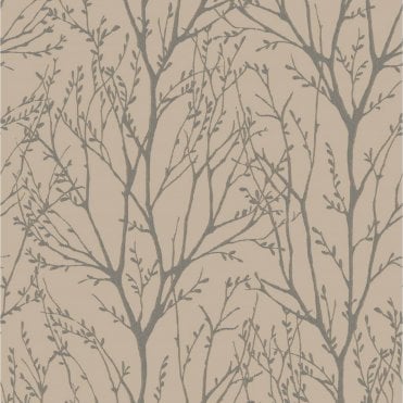 SAMPLE - Delamere Heavyweight Wallpaper Bronze by Fine Decor FD31146S