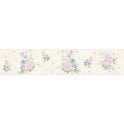 SAMPLE - Djooz Shabby Chic White Floral Border AS Creation 35876-5