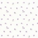 SAMPLE - Dollhouse Lizabeth Mini Motif Purple Wallpaper by Fine Decor FD68870UP
