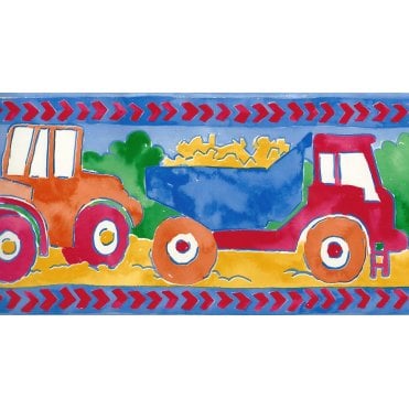 SAMPLE - Dumper Truck Multi Self Adhesive Border 32530