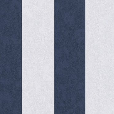 SAMPLE - Einzelblatt Stripes Navy / Blue Wallpaper by AS Creation 35892-9
