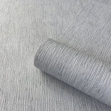 SAMPLE - Eleganza San Marino Silver Glitter Texture Wallpaper by Belgravia Decor GB 3717