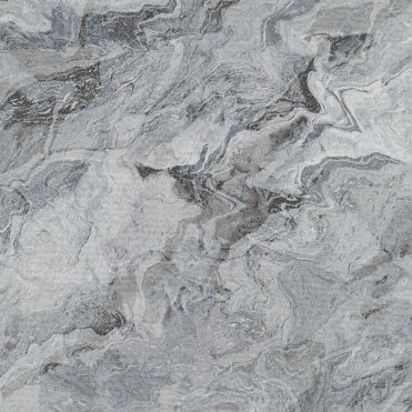 SAMPLE - Evolution Carrara Marble Texture Silver Wallpaper by Erismann 10318-47