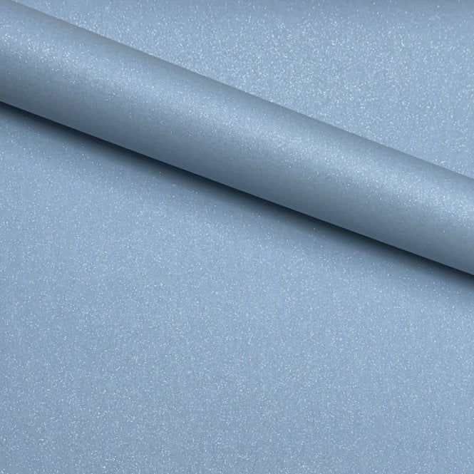 SAMPLE - Expressions Glitter Sparkle Blue Wallpaper by Grandeco Life BXB-035-32-9