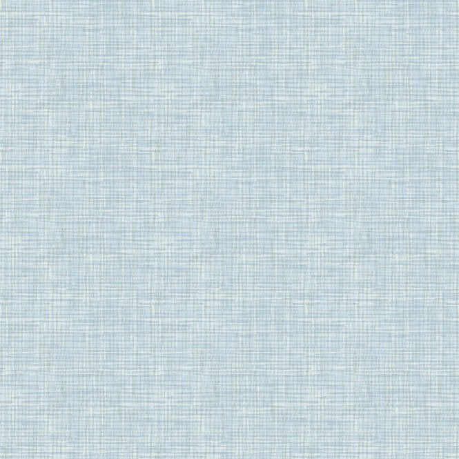 SAMPLE - Fabric Touch Rattan Weave Light Blue Wallpaper by design id FT221243
