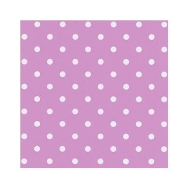 SAMPLE - Fantasia Polka Dot Pink Wallpaper by Erismann 7299-17