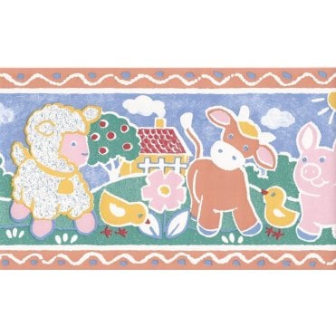 SAMPLE - Farmyard 10 Metre Border by Crown 41506