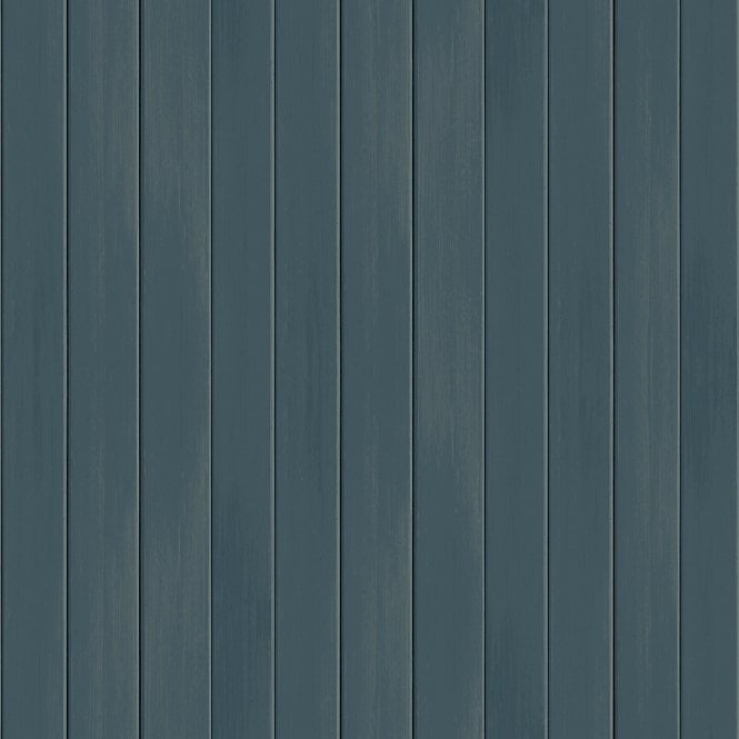 SAMPLE - Flat Wooden Plank Blue Wallpaper by Arthouse 924605