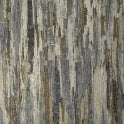 SAMPLE - Gianni Textured Plain Lustre Bark Charcoal Taupe Wallpaper by Vymura M95699