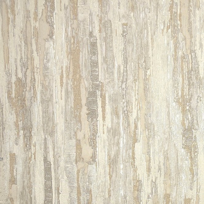 SAMPLE - Gianni Textured Plain Lustre Bark Natural Beige Wallpaper by Vymura M95698