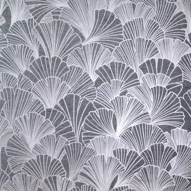 SAMPLE - Ginkgo Grey / Silver Wallpaper by Arthouse 892905