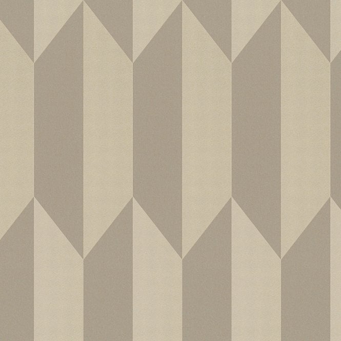 SAMPLE - Graphic Groove Champagne Metallic Wallpaper by COSMO Living 79086-5