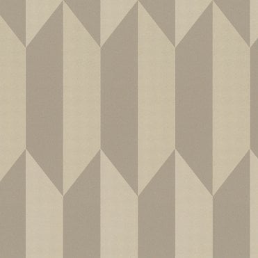 SAMPLE - Graphic Groove Champagne Metallic Wallpaper by COSMO Living 79086-5