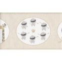 SAMPLE - Happy Kids Beige Zoo Border by P+S International 05684-10