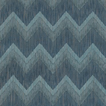 SAMPLE - Infinity Chevron Teal Wallpaper by Grandeco Vertical Art IF3003