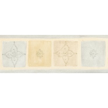 SAMPLE - Jalandhar Pastels Border by Crown Superior 55288