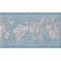 SAMPLE - Julianna Floral Blue 10 Metre Border by John Wilman 524458