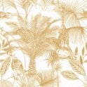 SAMPLE - Jungle Fever Kidatu Yellow Wallpaper by Grandeco Life JF3503
