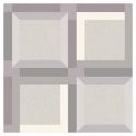 SAMPLE - Kinetic Panel Grey Wallpaper by Muriva J42419