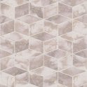 SAMPLE - Metropolitan Stories Alena Marble Cube Blush Wallpaper by AS Creation 37863-2