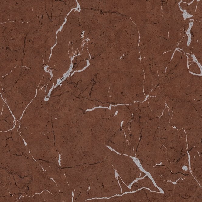 SAMPLE - Metropolitan Stories Alena Metallic Marble Brown Wallpaper by AS Creation 37855-3