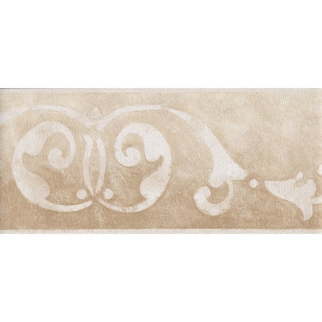 SAMPLE - Millennium Beige 10 Metre Border by Ideco MI 83001