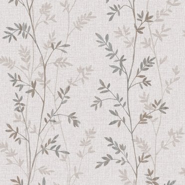 SAMPLE - Natural Forest Grey Wallpaper from Wall Fashion by Grandeco NF3106