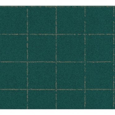 SAMPLE - New Elegance Geo Texture Dark Green Wallpaper by AS Creation 37551-1