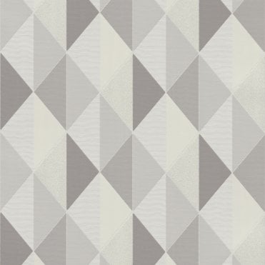SAMPLE - Orion Triangles Grey Wallpaper by Grandeco Vertical Art ON3103