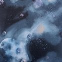 SAMPLE - Out Of This World Navy Wallpaper by Arthouse 251903